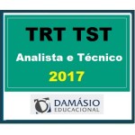 Analista e Técnico TRT e TST 2017 d.
